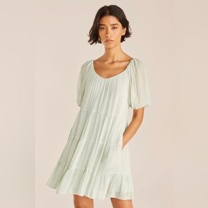 NWT Rebecca Taylor Silk Tiered Dress